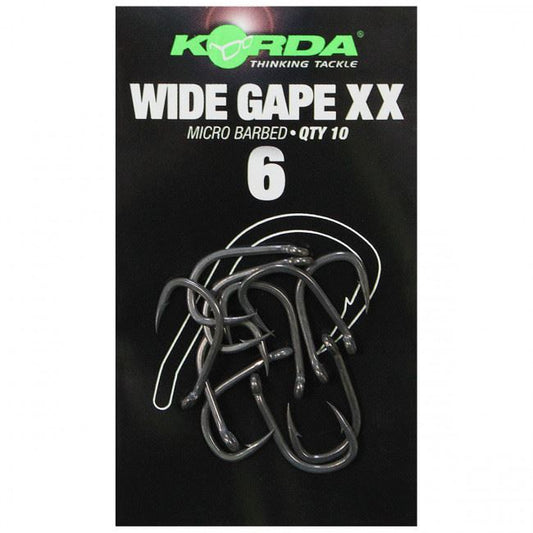 Korda Wide Gape XX Micro Barbed Hooks