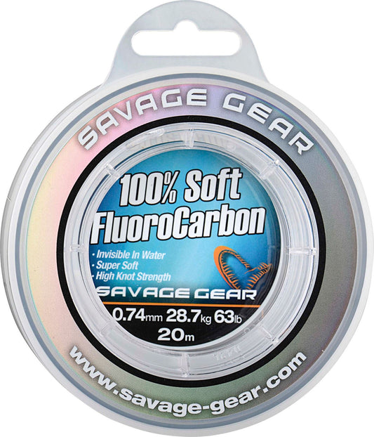 Savage Gear Soft Fluorocarbon Hooklength Clear