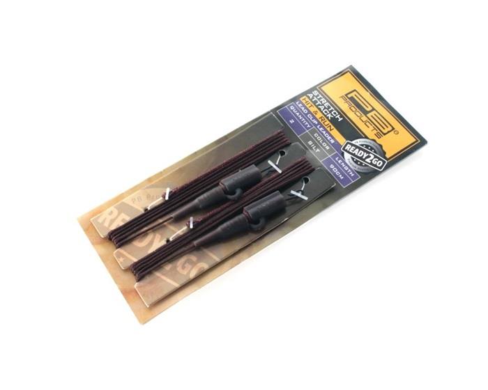 PB Products R2G Leadclip Stretch Attack Leader 90 Silt 2pcs