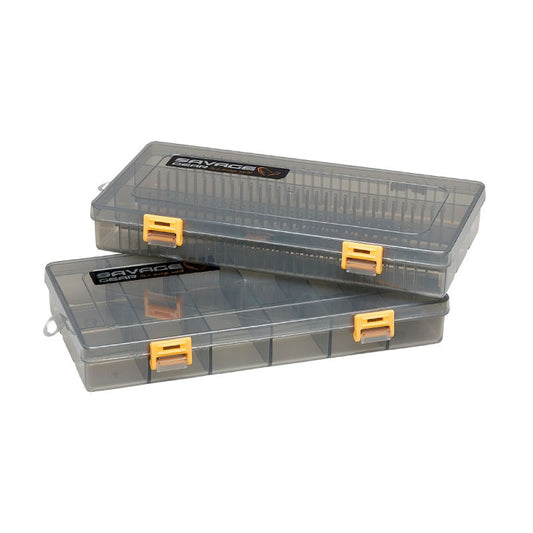 Savage Gear Flat Lure Box Smoke Kit 2pcs