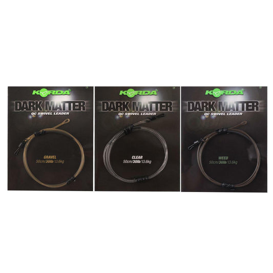 Korda Dark Matter Leader QC Swivel 50cm