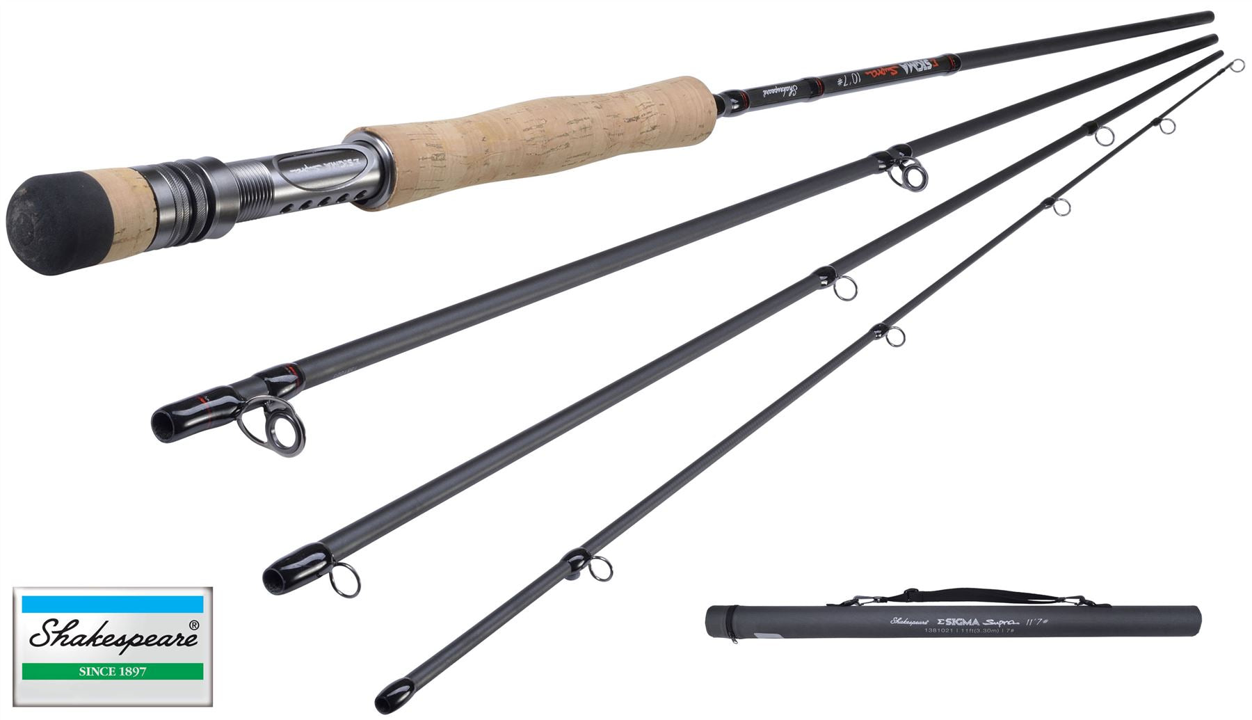st croix 4 piece travel rod St. Triumph Spinning 4-Piece Crystal River 3 Inch 21newproductrelease Bungee color:white bungee The blank is tuned